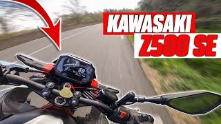 Essai Kawasaki Z500 SE 2024 - une nouvelle concurrente de poids !