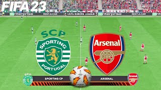 FIFA 23 | Sporting CP vs Arsenal - UEL UEFA Europa League - PS5 Gameplay