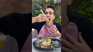 He Was Dared To Eat Gold Food For Breakfast And Lunch TikTok: mattpeterson_