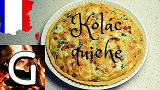 KDYŽ VÍŠ CO JÍŠ -  Francouzský slaný koláč QUICHE (kýš)