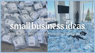 small business ideas for teens 🦋