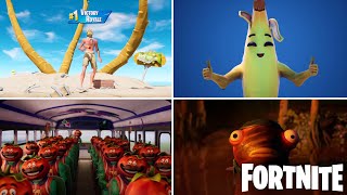 【fortnite】フォートナイト トレーラーまとめ「フォートナイトショーツ編」（砂漠島のフレア～トゥーンニャッスルまで）