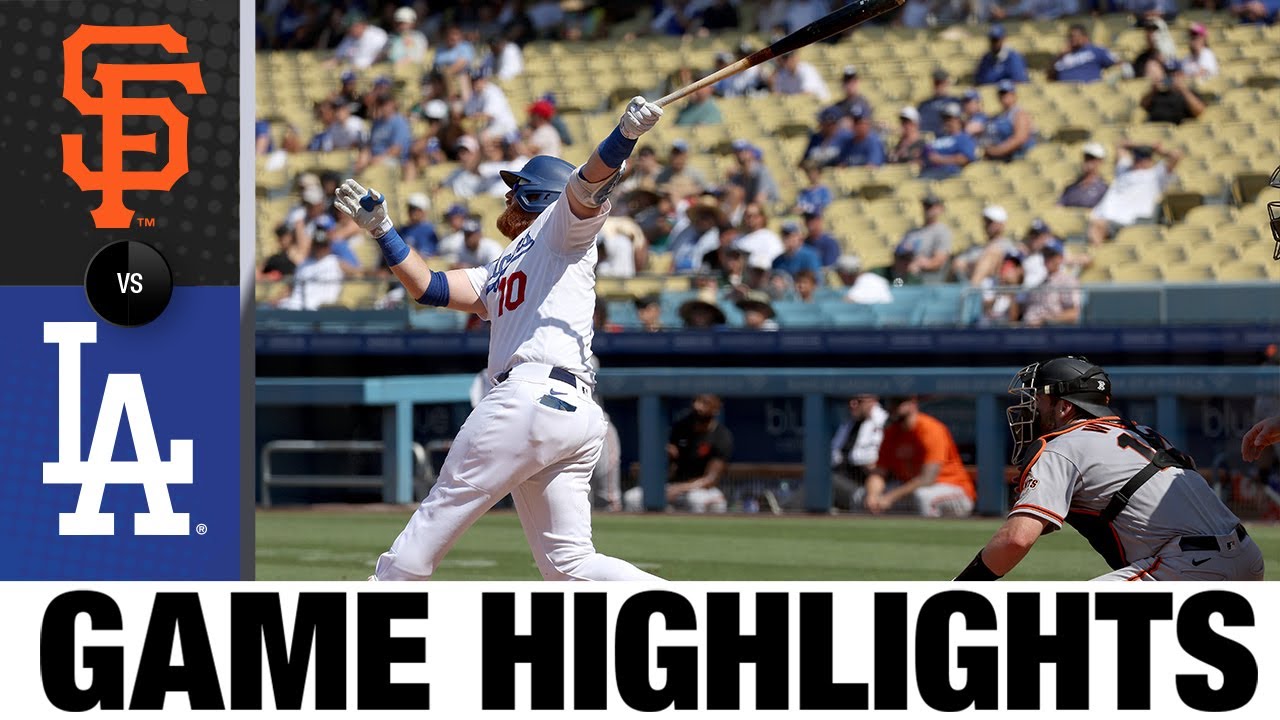 Giants Vs. Dodgers Game Highlights (9/7/22) | MLB Highlights - YouTube