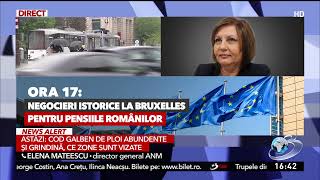 Noi avertizări de vreme rea de la ANM: Cod galben de ploi abundente şi grindină