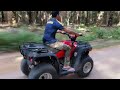 Atv linhai 200cc :  kita masuk kebun sawit