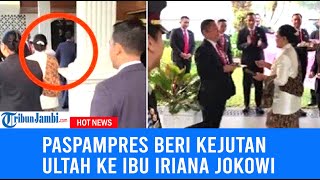 Momen Paspampres Beri Kejutan Ulang Tahun untuk Iriana Jokowi