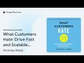 what customers hate drive fast and scalable… by nicholas webb · audiobook preview