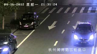 Night Time Traffic Camera video