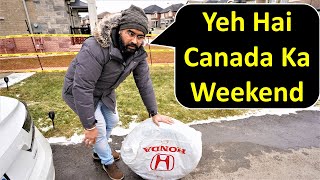 Ese Jata Hai Humara Weekend In Canada 😊 | Canada Couple Vlogs
