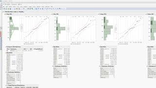 JMP Exploratory Data Analysis