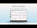 How to Use Client Tracker | Step-by-Step Guide