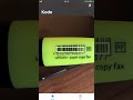 How to scan product code with iPhone