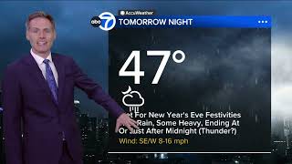 Wake-Up Weather: Wet for New Year's Eve festivities