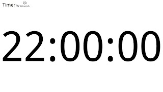 22 Hour Countup Timer