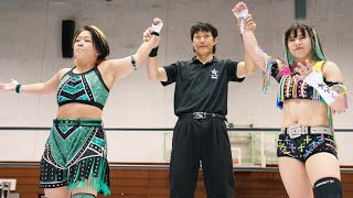 【スターダム】星狐 vs チーム教室！星来芽依＆狐伯 vs 妃南＆レディ・Ｃ 試合ハイライト タッグリーグ公式戦！-11.3大分大会-【STARDOM】