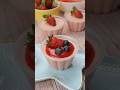 EASY Strawberry Panna Cotta Recipe Revealed! #shorts