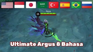 Suara ULTIMATE ARGUS 8 Bahasa Mobile Legends