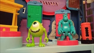 IMAGINEXT MONSTERS UNIVERSITY PLAY SET VIDEO REVIEW