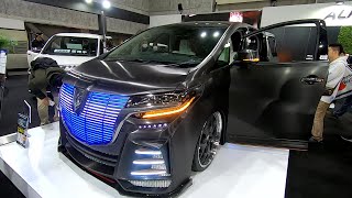 【第24回 大阪オートメッセ 2020】トヨタ アルファード（ALPHARD）S Cパッケージ（コンセプトカー）ALPINE STYLE（アルパイン スタイル）の紹介