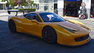 600Hp Ferrari 458 Challenge Racecar (Street LEGAL!)