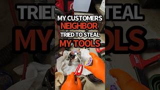 Caught him trying to steal my tools!#residential #service #plumbing #explained #tools #theft