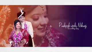 Pushpak & Nikunj Wedding Teaser |Ayi Ho Kaha Se Gori Aankho Me Pyaar Leke |Jhumka Bareli #PushKunj