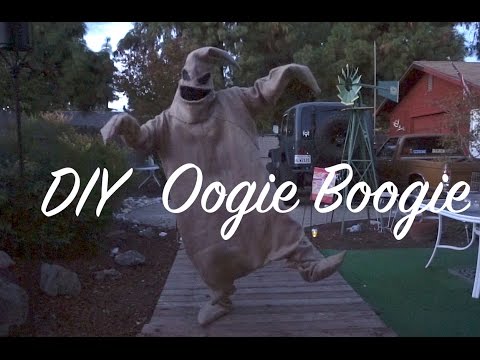 DIY Oogie Boogie Costume 1 Day Build DIY Oogie Boogie Costume 1 Day Build