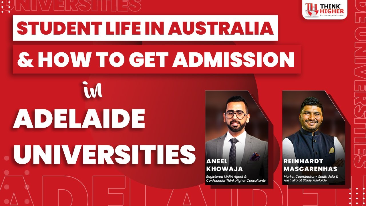 Live Webinar With Study Adelaide Youtube