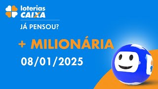 Resultado da +Milionária - Concurso nº 214 - 08/01/2025