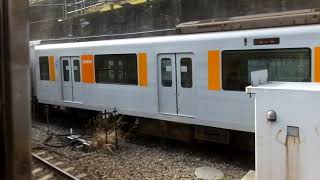 東急8500系　側面展望　溝の口→長津田（田園都市線準急）　8629編成8761号車