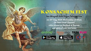 KONSACHEM FEAST || LIVE || MISACHI BHETT || ST. MICHAEL CHURCH TALEIGAO || 21 AUGUST 2024