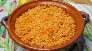 Como hacer arroz rojo mexicano! No se pega y no se apelmaza. #arrozrojo #arroz