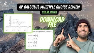 REVIEW: AP Calculus AB Multiple Choice (Live on TikTok)