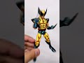 Wolverine marvel legends action figure custom repaint. Ralph Rain Cifra. 🧿🖌️✨🎨