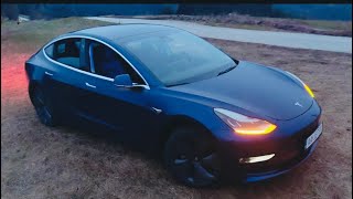 Tesla Model 3- Light Show,4K