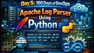 Day 5: 100 Days of DevOps: Apache log parser using Python