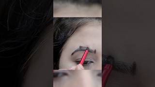 Eyebrows shape with brush step by step #lashesbeautyparlour #shorts #eyebrowtutorial