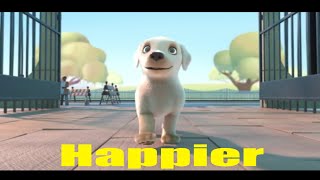 Pip   Happier Music  Marshmello Happier UN MUSIC  Pip Dog Song Animated Film
