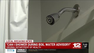 ‘Can I shower?’: VDH breaks down safety under a boil water advisory