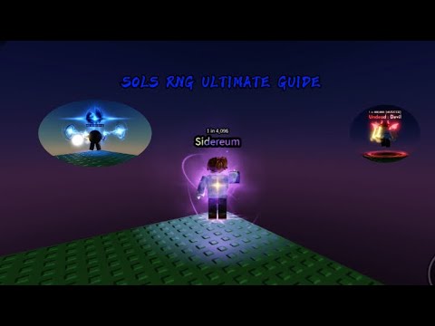 SOLS RNG BEGINNER GUIDE - YouTube