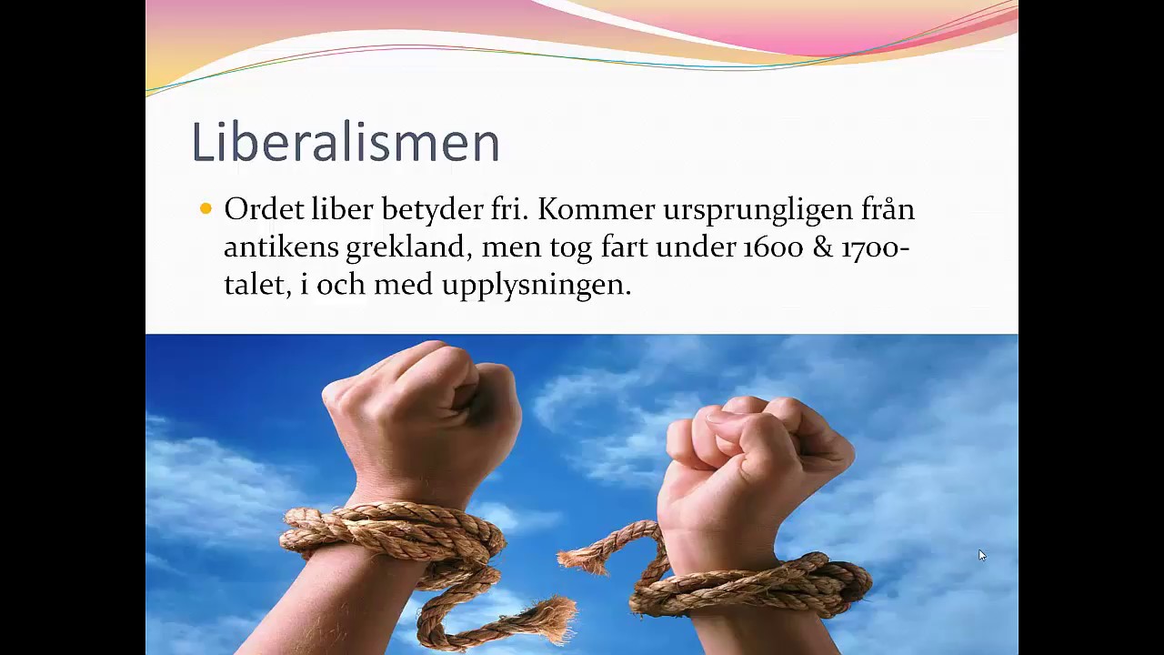 Olika Politiska Ideologier - Del 1 Liberalism, Socialism Och ...