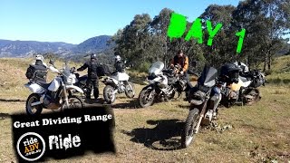 Great Dividing Range Ride - Day 1