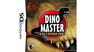 Nintendo DS - Dino Master: Dig, Discover, Duel 'Title \u0026 Gameplay'