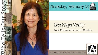 Lauren Coodley Presents Lost Napa Valley