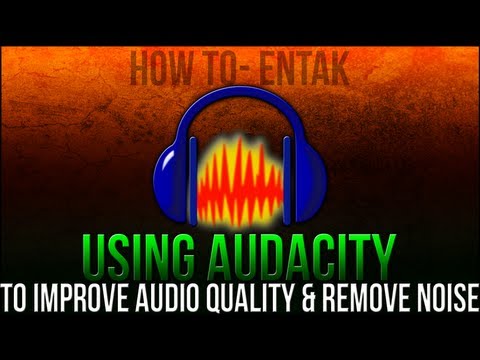 Tutorial Tuesday - Using AUDACITY TO IMPROVE AUDIO QUALITY & Remove Noise Tutorial Tuesday - Using AUDACITY TO IMPROVE AUDIO QUALITY & Remove Noise