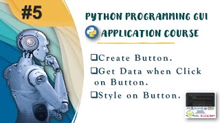 Create Button in Python Tkinter | #Part5