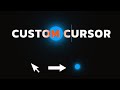 Awesome Custom Animated Cursor Using Pure JavaScript & CSS | #DeveloperHub