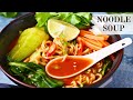 Spicy Asian Noodle Soup | Quick & Easy (Only 10 minutes)