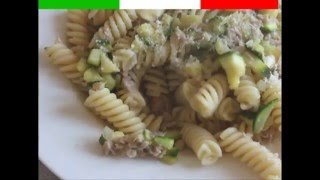 Fusilli Tuna and Zucchini