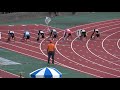 2020 沖縄県 国民体育大会陸上競技選考会 成年男子100ｍ 決勝